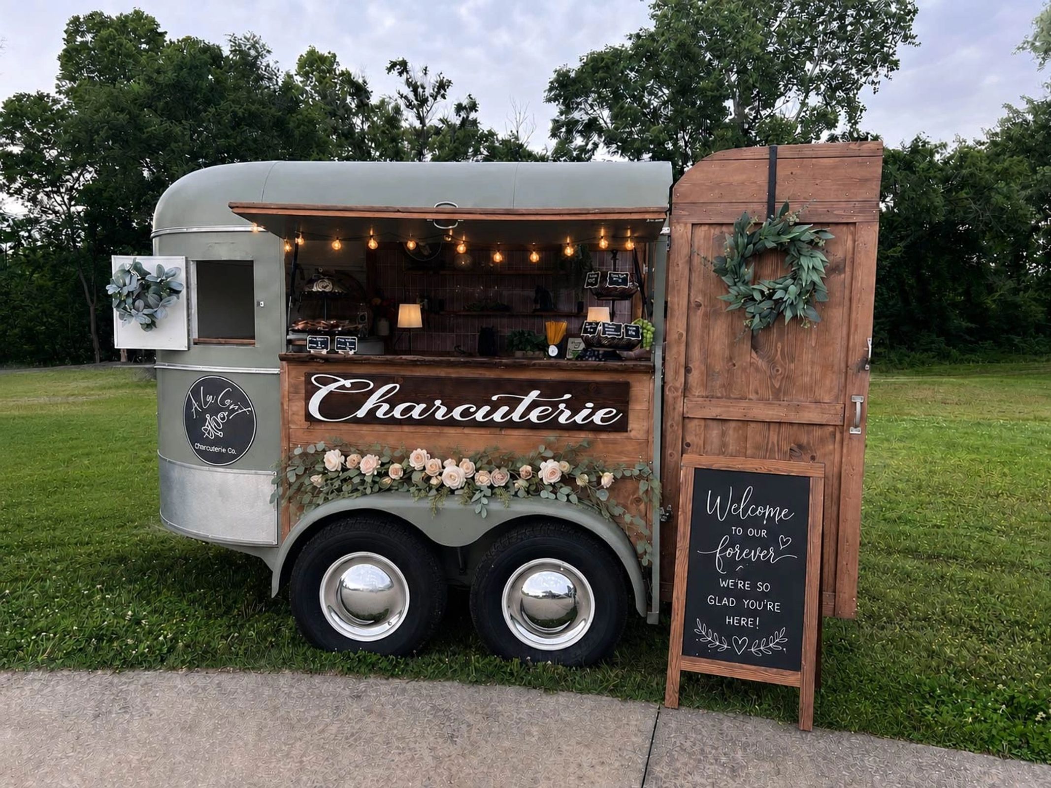 Charcuterie trailer